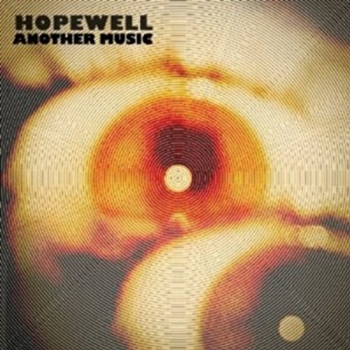 CD cover for Hopewell’s “Another Music” with swirling orange and yellow design.