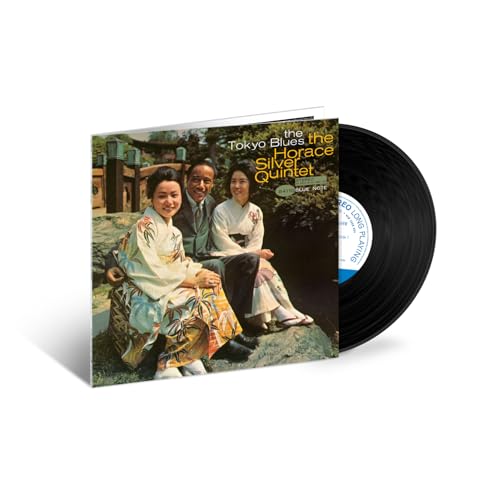 Horace Silver’s “The Tokyo Blues” vinyl record with Japanese-themed cover art.