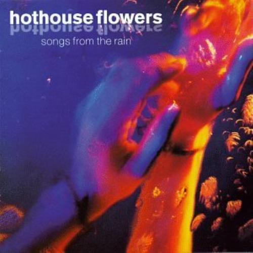 Hothouse Flowers album cover, abstract image of hands and flowers.
