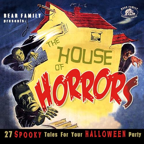 CD cover for "House of Horrors" featuring classic horror characters.