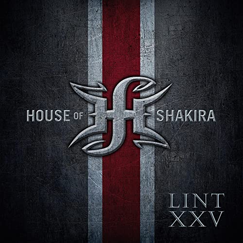 CD cover for "House Of Shakira - Lint XXV" with silver logo.