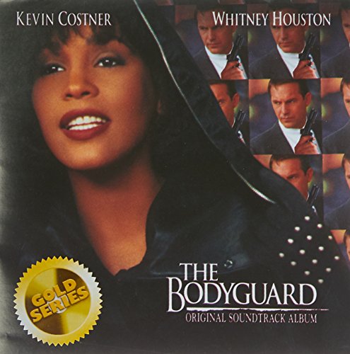 CD cover featuring Whitney Houston and Kevin Costner from “The Bodyguard.”