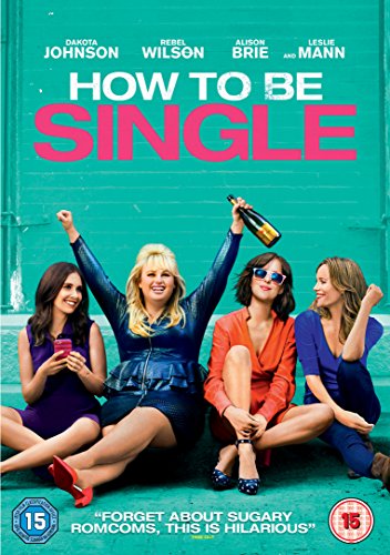 DVD cover for "How to Be Single" featuring four women celebrating.