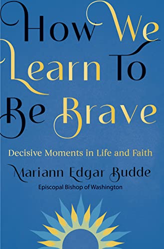 Book cover with blue background, yellow and black text, and a stylized sun graphic.