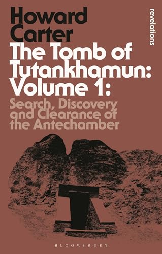 Book cover: "The Tomb of Tutankhamun: Volume 1" with a desert scene.