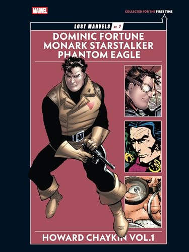 Comic book cover featuring Dominic Fortune, Monark Starstalker, and Phantom Eagle by Howard Chaykin.