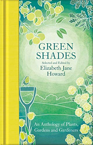 Yellow and green book cover with floral illustrations and text.