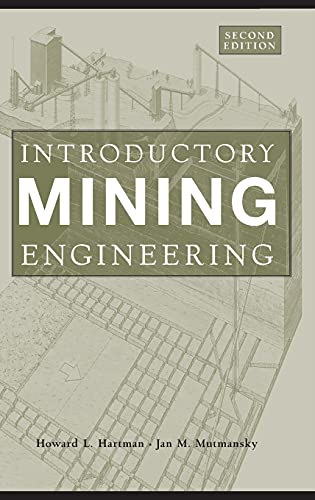 Book cover for "Introductory Mining Engineering" with a mine illustration.