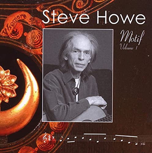 CD cover for Steve Howe’s “Motif Volume 1” featuring his portrait.