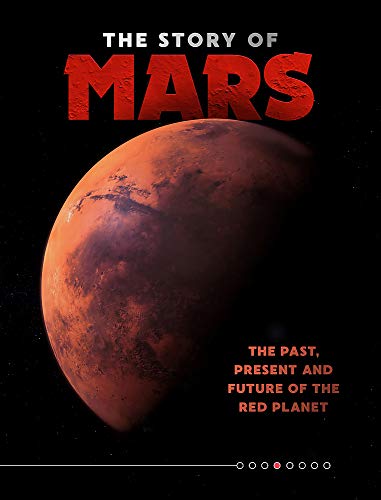 Book cover depicting the planet Mars with red title text.