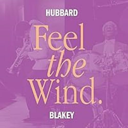 Album cover featuring Freddie Hubbard and Art Blakey with purple background.