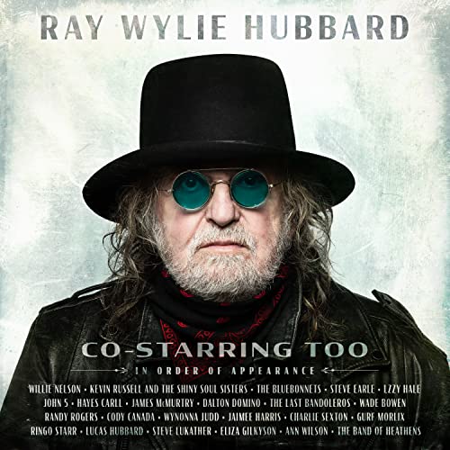 Ray Wylie Hubbard album cover: portrait of musician in hat and sunglasses.