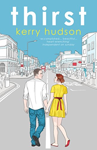 Book cover: couple walking hand-in-hand down a sketched city street.