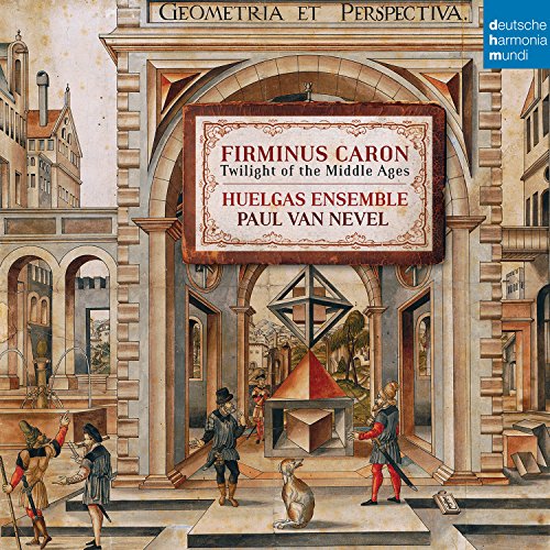CD cover: Renaissance-style painting with text “Firminus Caron - Twilight of the Middle Ages”.