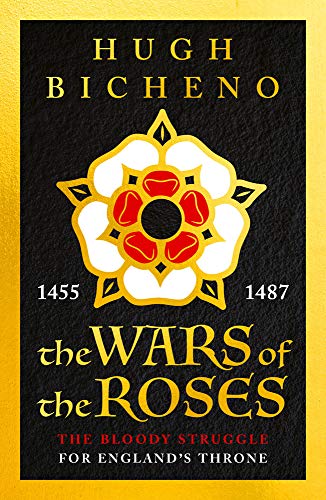Book cover: "The Wars of the Roses" with a red and white rose emblem.