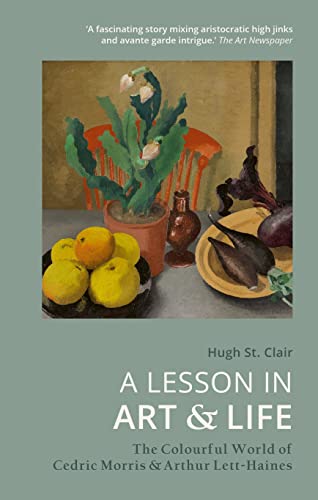 Book cover featuring paintings of birds and flowers by Cedric Morris and Arthur Lett-Haines.