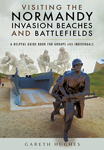 Book cover depicting a Normandy battlefield memorial and soldiers.