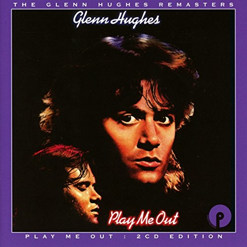 Album cover featuring two portraits of Glenn Hughes with the title Play Me Out.