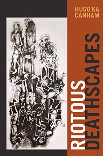 Book cover with a dark, chaotic ink drawing of intertwined figures.