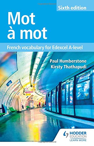 Book cover for Mot à motC mot, featuring a modern blue-toned metro station.