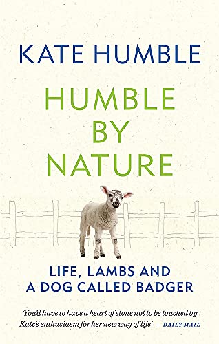 Book cover with title, lamb illustration, and farm fence detail.