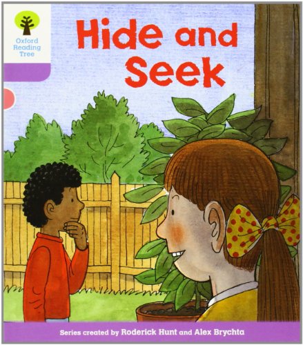 A girl with a yellow bow watches a boy in a garden, book cover.