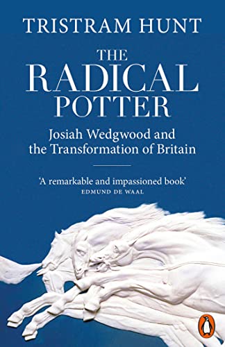 Book cover: "The Radical Potter" with a white horse sculpture image.
