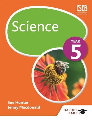 Year 5 Science textbook cover with a bee on a red flower.