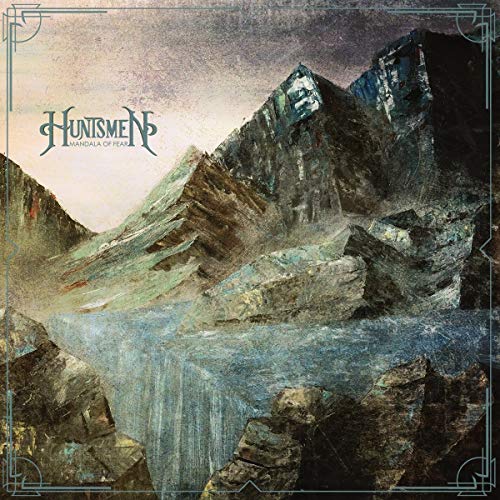 CD cover for Huntsmen’s “Mandala of Fear” featuring a mountain landscape.