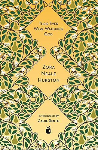 Book cover for “Their Eyes Were Watching God” with floral design.