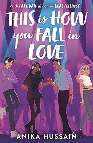 Book cover with illustrated young adults holding hands in a crowd.