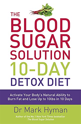 Book cover: "The Blood Sugar Solution 10-Day Detox Diet" with beets.