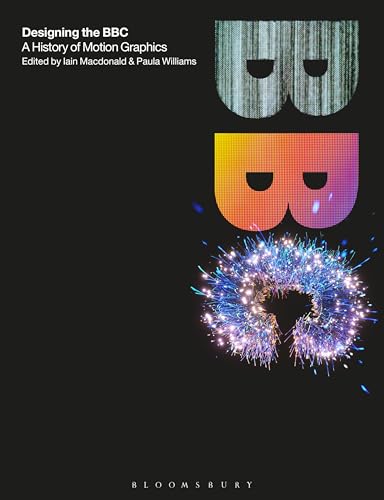 Book cover: "Designing the BBC," featuring colorful, abstract BBC logos.