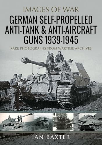 Book cover showing German self-propelled guns and soldiers in black and white photographs.