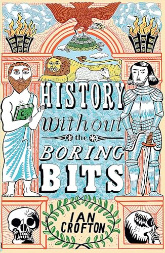 Book cover with illustrated figures, animals, and bold title text.