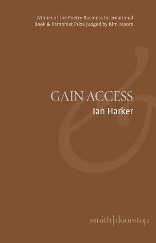 Brown book cover with white text: “Gain Access” by Ian Harker.