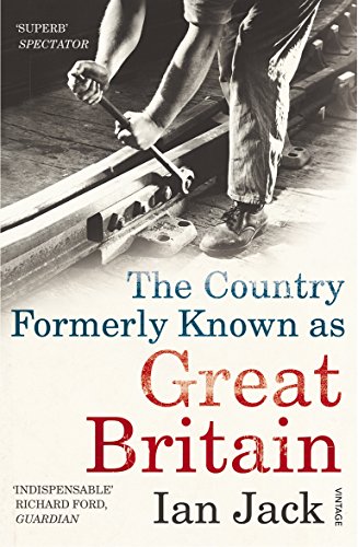 Book cover: man with a sledgehammer, title "The Country Formerly Known as Great Britain".