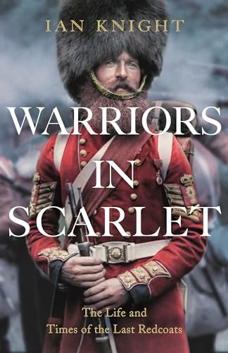 Book cover: historical portrait of a British soldier in a red coat.