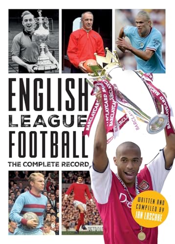Book with football statistics, likely having a sports-themed cover with English league team logos.