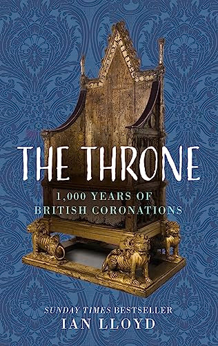 Book cover featuring a golden throne and the title “The Throne.”