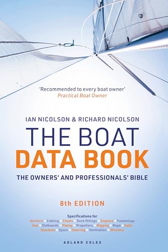 Book cover: "The Boat Data Book" 8th Edition, with a sailboat image.