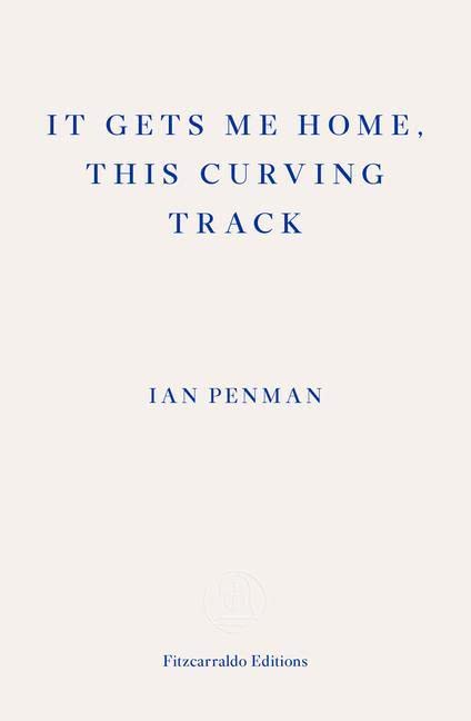 Book cover with dark blue text on a light cream background.