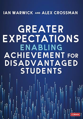Book cover: “Greater Expectations,” white text on dark blue background.