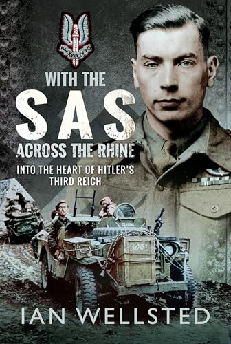 Book cover: wartime portrait, military vehicles, and SAS insignia.