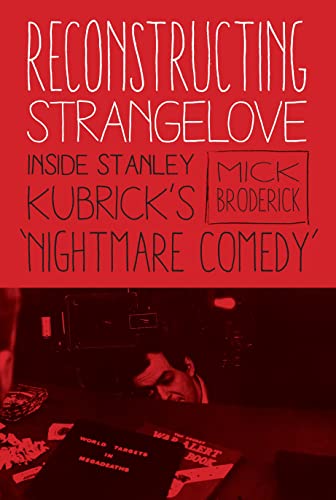 Book cover with red and white text, and a film still at the bottom.