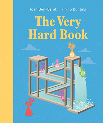 Book cover with an impossible maze and whimsical, colorful creatures.