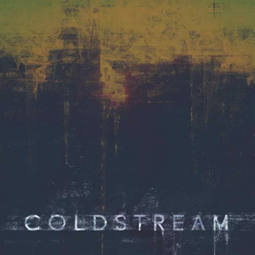 Dark abstract album cover for "Coldstream" vinyl record with white text.