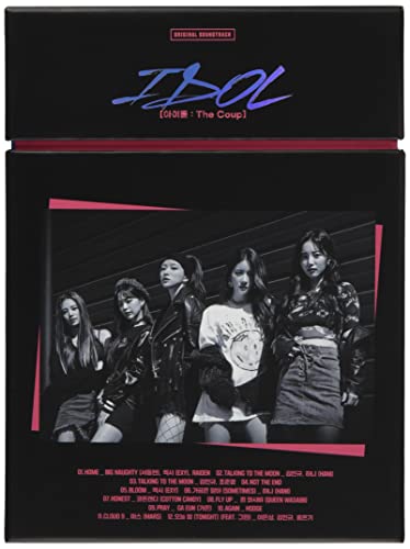 CD packaging for “Idol: The Coup” soundtrack featuring five women in edgy outfits.