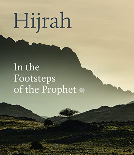 Book cover titled Hijrah featuring a lone tree against a silhouetted mountain landscape.