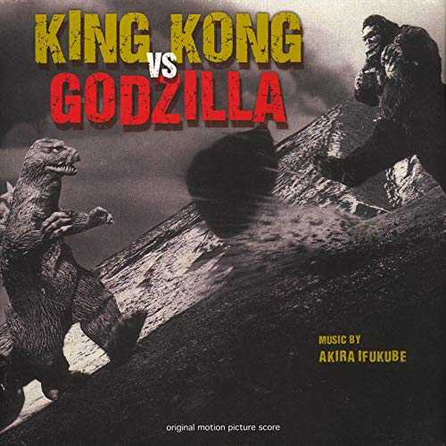 Album cover for "King Kong vs Godzilla" soundtrack by Akira Ifukube.